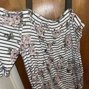 Lane Bryant off the shoulder top